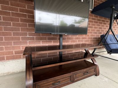 Costco Entertainment Center + Toshiba 1080p TV