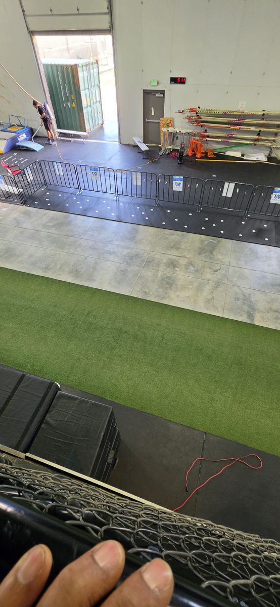 Indoor Sports Turf & Rubber Stall Mats (8x90 Turf, 30 Mats)