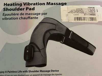 Heating Vibration Massage Shoulder Pad for Pain Relief - New in Box