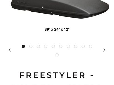 Packasport Freestyler Cargo Roof Box - like new