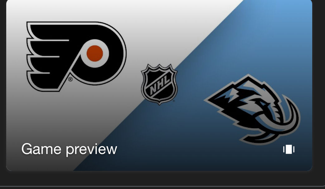 Utah Mammoth vs Philadelphia Flyers lower bowl 2 or 4 seats REDUCED