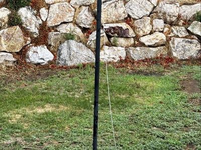 Tetherball pole and ball