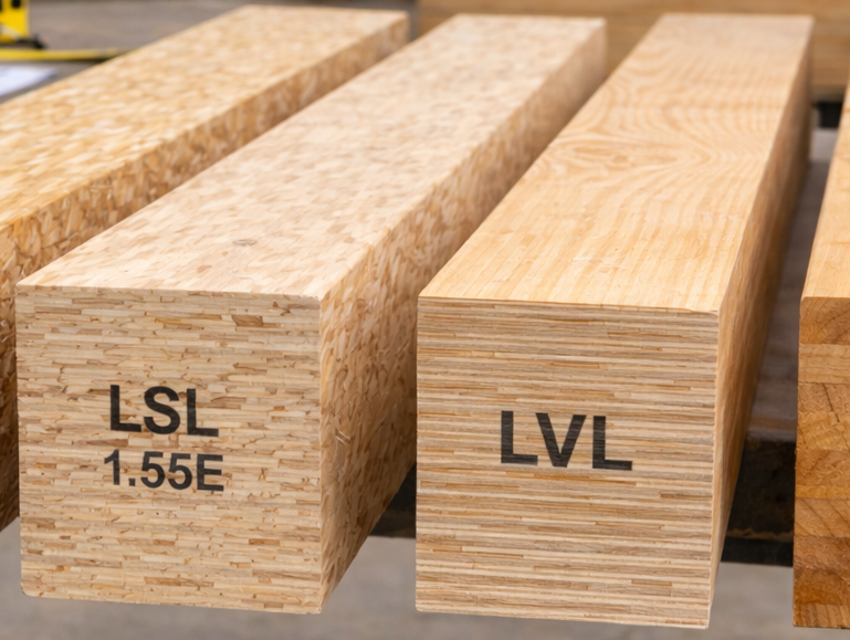 35%+ OFF! New Engineered Wood Bundles - LSLs & LVLs - Various Sizes & Lengths - Sold in Bundles Only