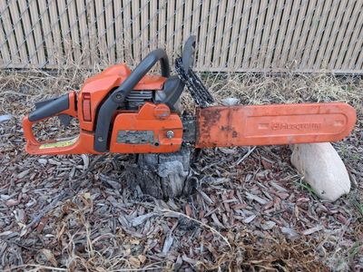Husqvarna chainsaw.
