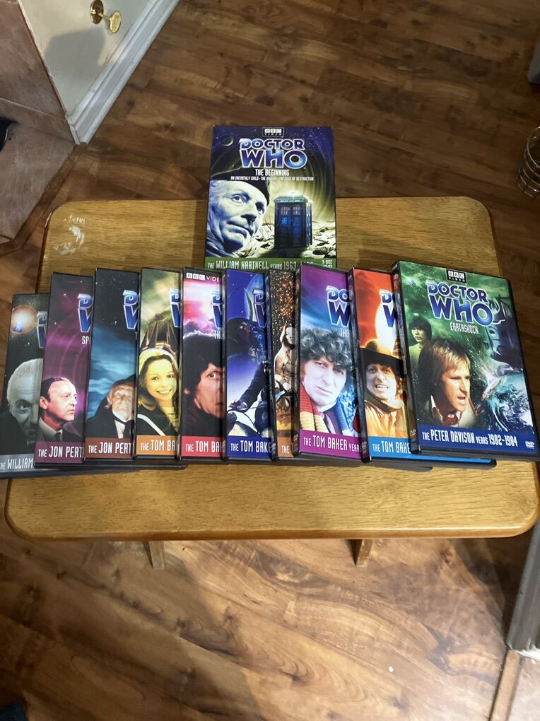 Doctor Who Set Of 13 DVDs From 1963-1984