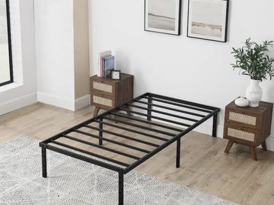 Twin platform bed bases