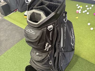 Sun Mountain C-130 Golf Cart Bag Black 5-Way Divider