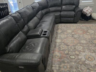 Leather Sectional