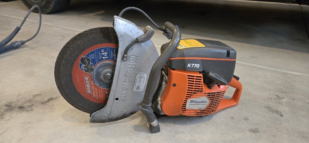 Husqvarna K77014" Power Cutter.

Hus