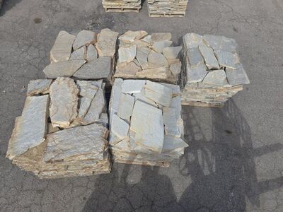 Frost White 2" flagstone