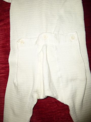 Child's Drop Down Bottom/Long Johns, Baby Outfit-Antique/Vintage