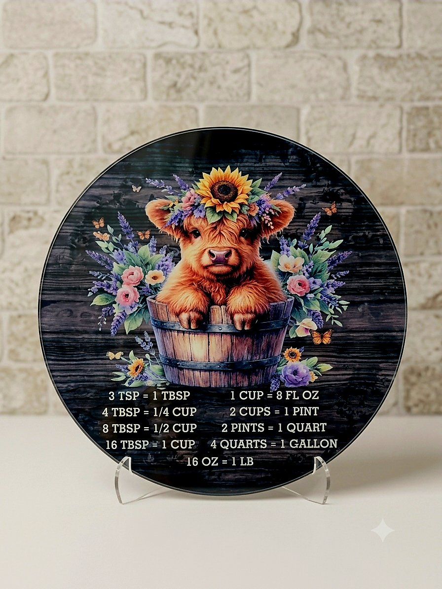 12 in Glass Cutting Board
