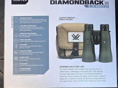 Vortex diamondback HD 15x56 New
