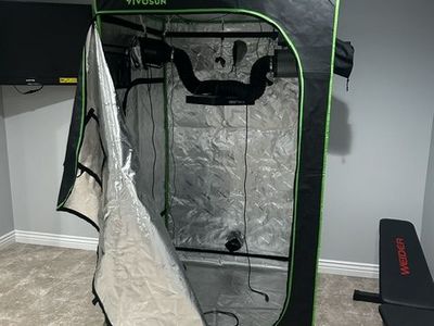 VIVOSUN S448 4x4 Grow Tent 48"x48"x80"