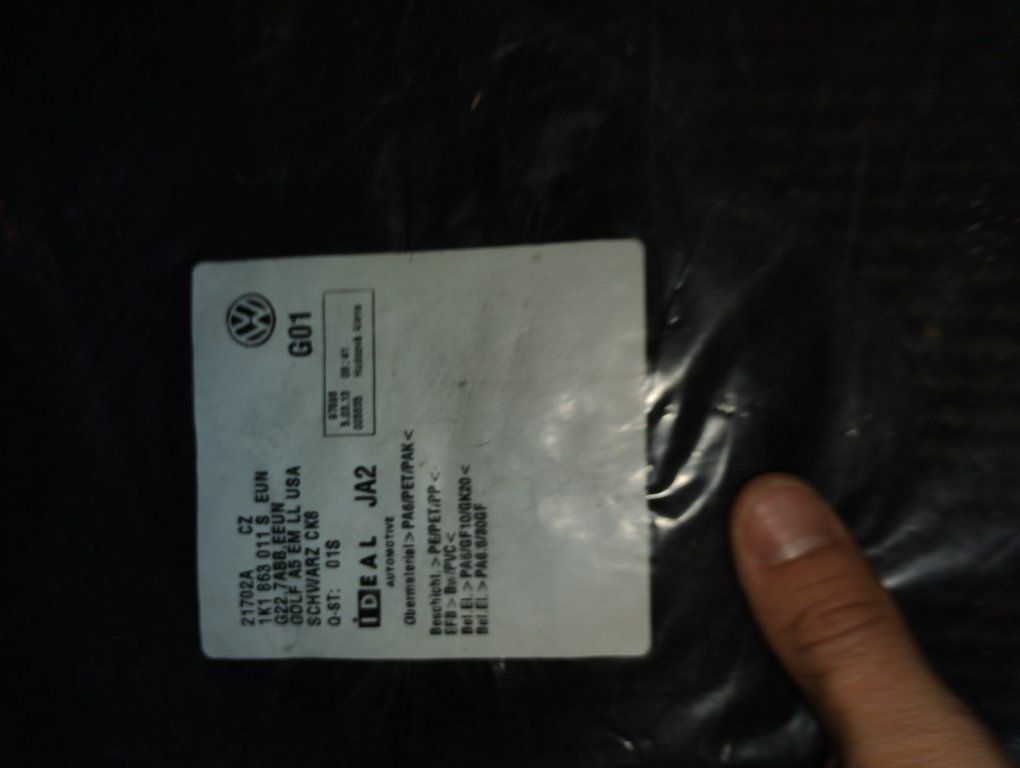 vw golf floor mats