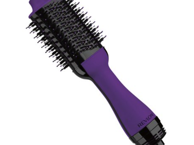 Revlon One-Step Volumizer Hot Air Brush Hair Dryer Blow Dryer Brush Purple
