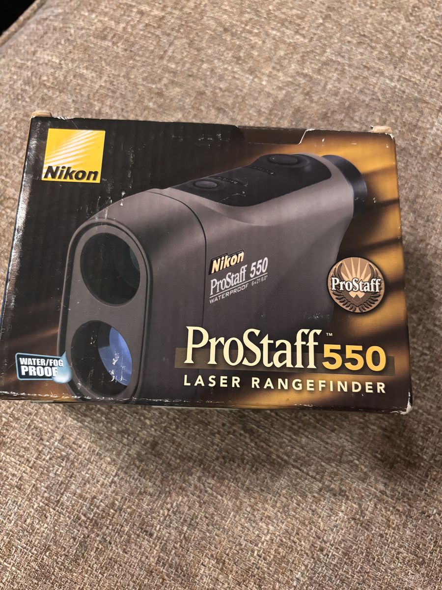 New Nikon Prostaff 550 Laser Rangefinder In Box