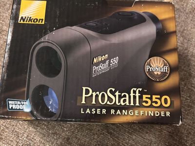 New Nikon Prostaff 550 Laser Rangefinder In Box