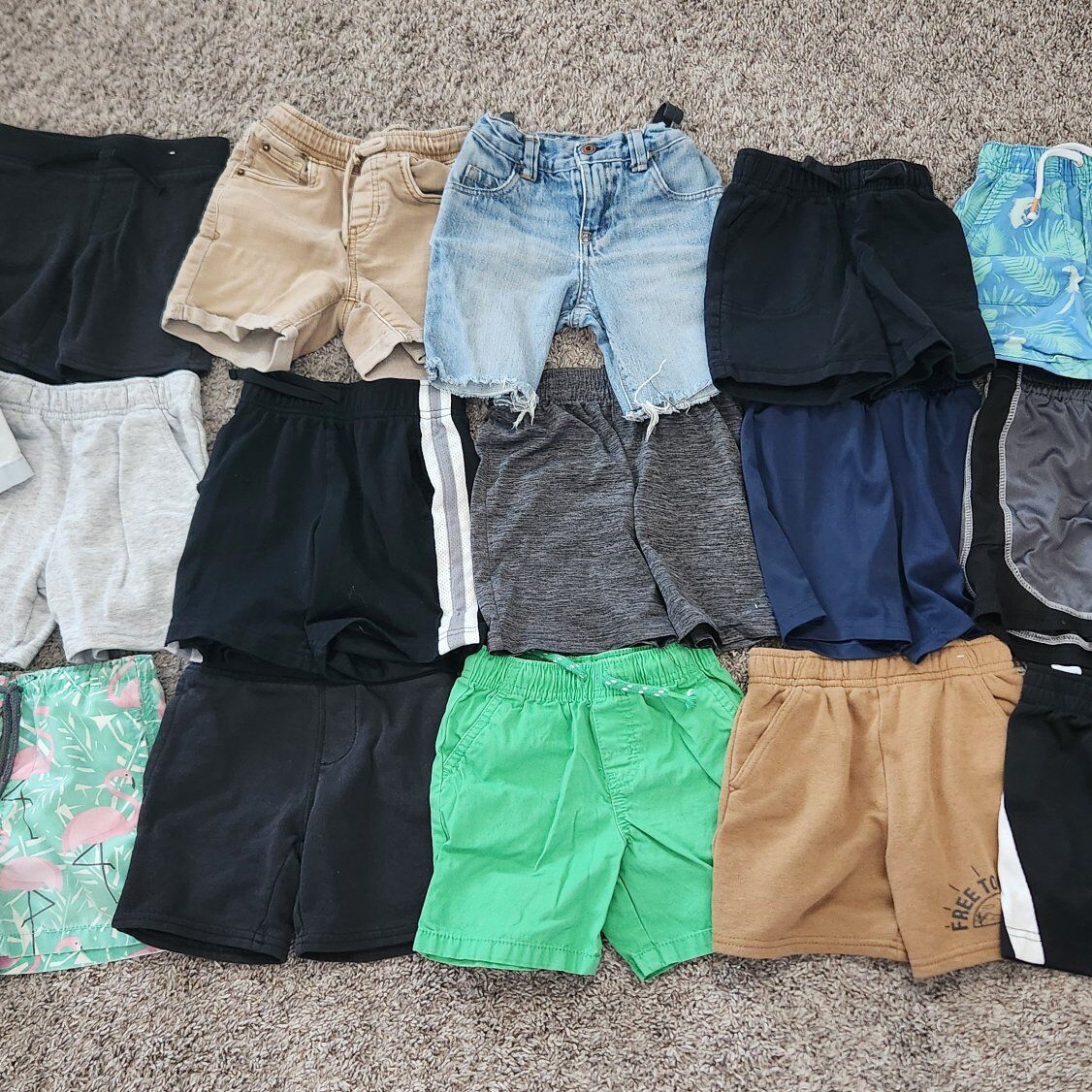 Boys 3T shorts bundle - 16 pairs