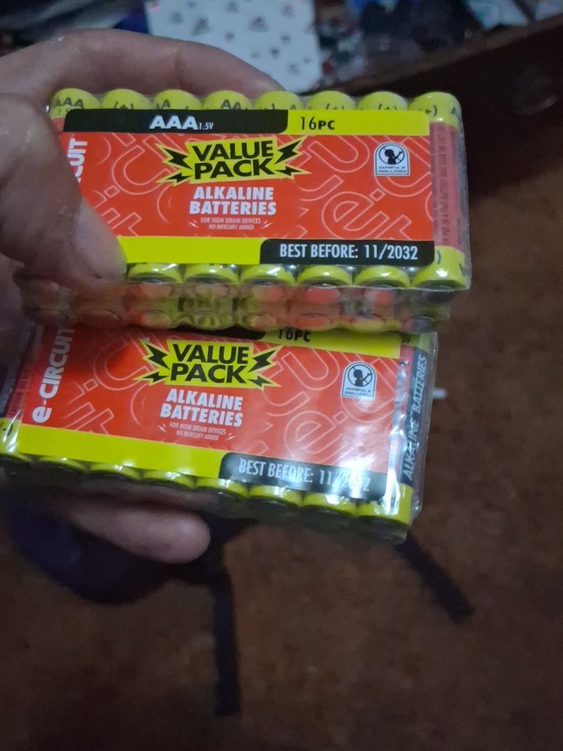 Batteries i got double or triple 2 packs for 10 3 for 20
