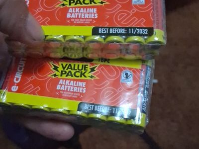 Batteries i got double or triple 2 packs for 10 3 for 20