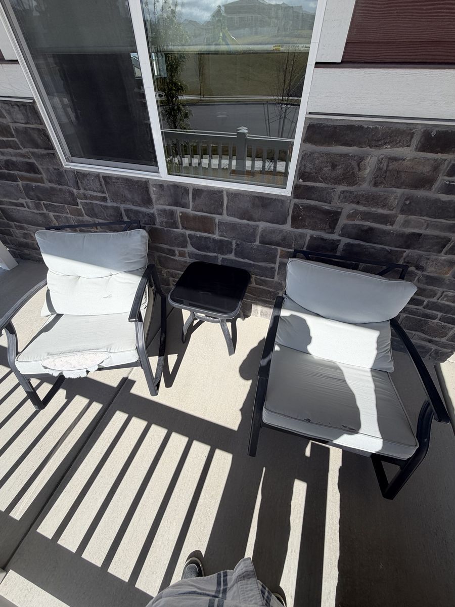 Patio Rocking BIstro Set