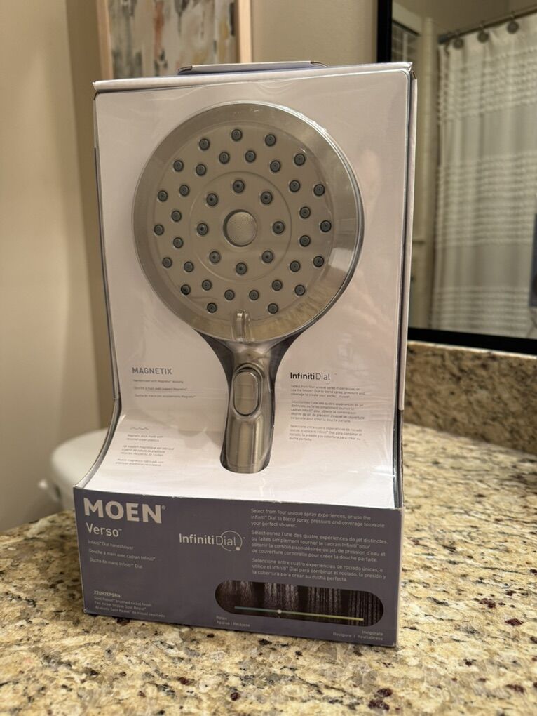 New In Box Moen Verso Shower Head