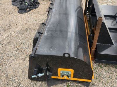 new 72 inch skid steer box broom