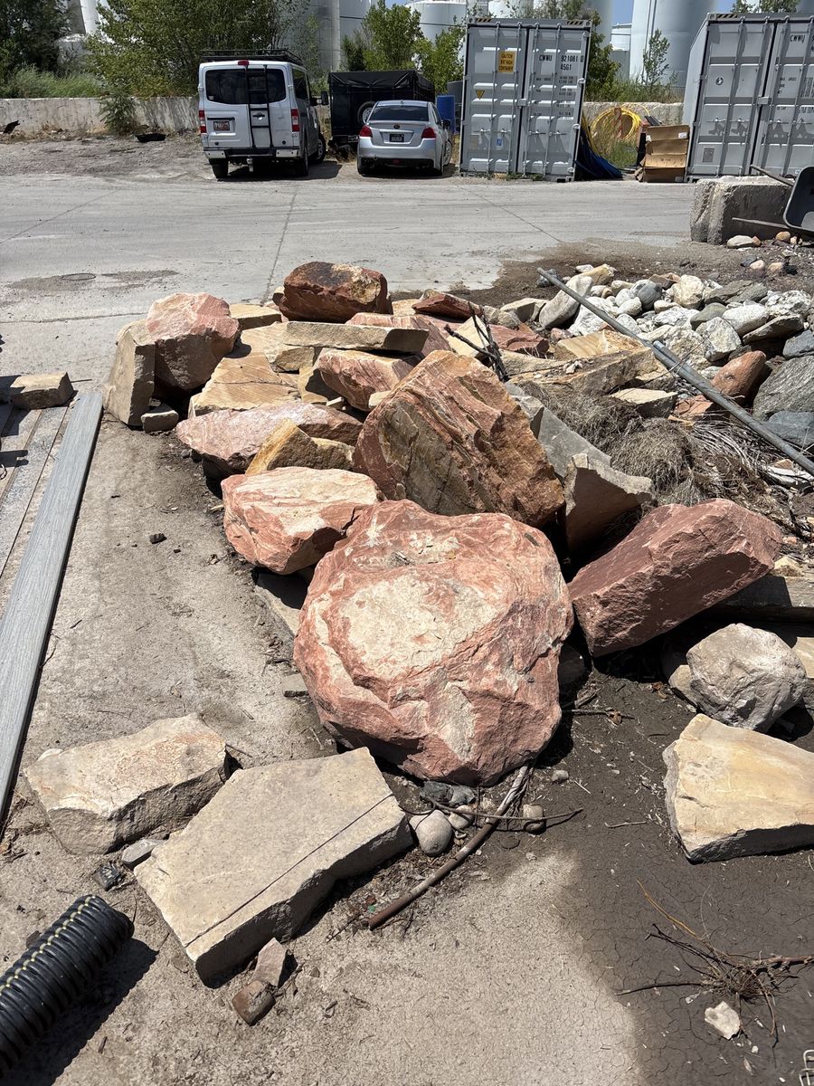 Landscape boulders