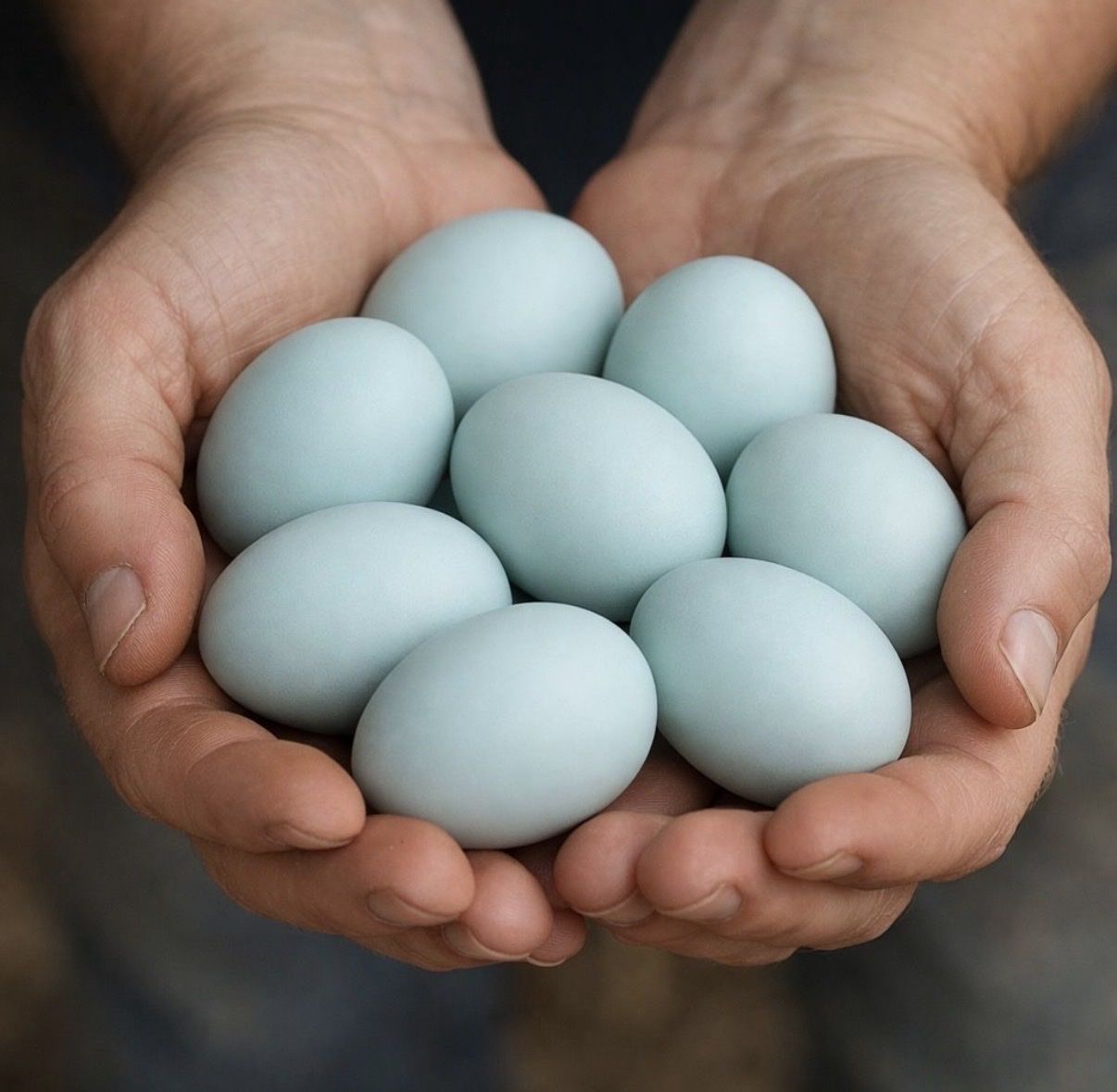 FertilIzed olive eggers -  Maran/True Blue Cross