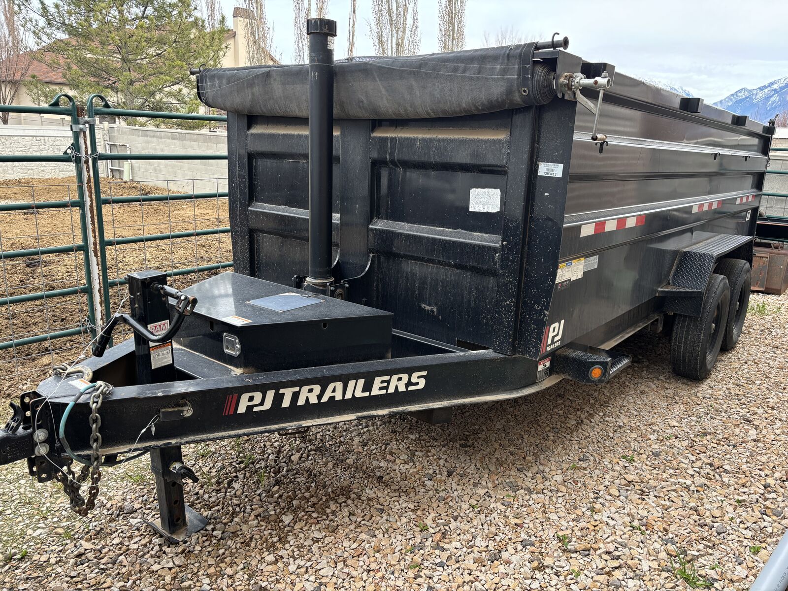 PJ Dump Trailer 7'X16'