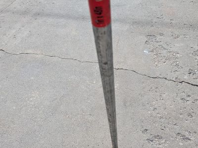 4 Foot By 1 Inch Galvanized Steel Leverage Bar