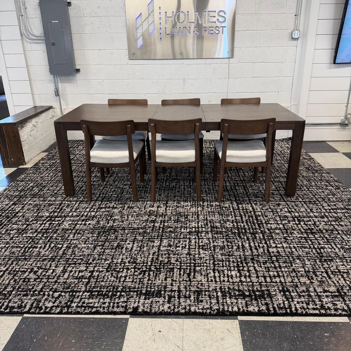 COSTCO FLEXSTEEL UTILITY 7-PIECE DINING TABLE SET!!