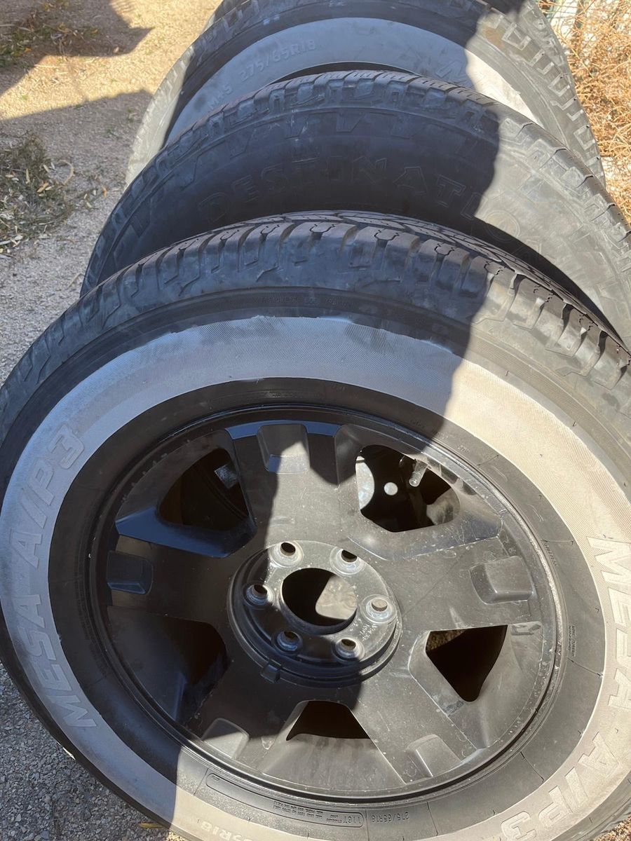 4 tires f150 275/65/18