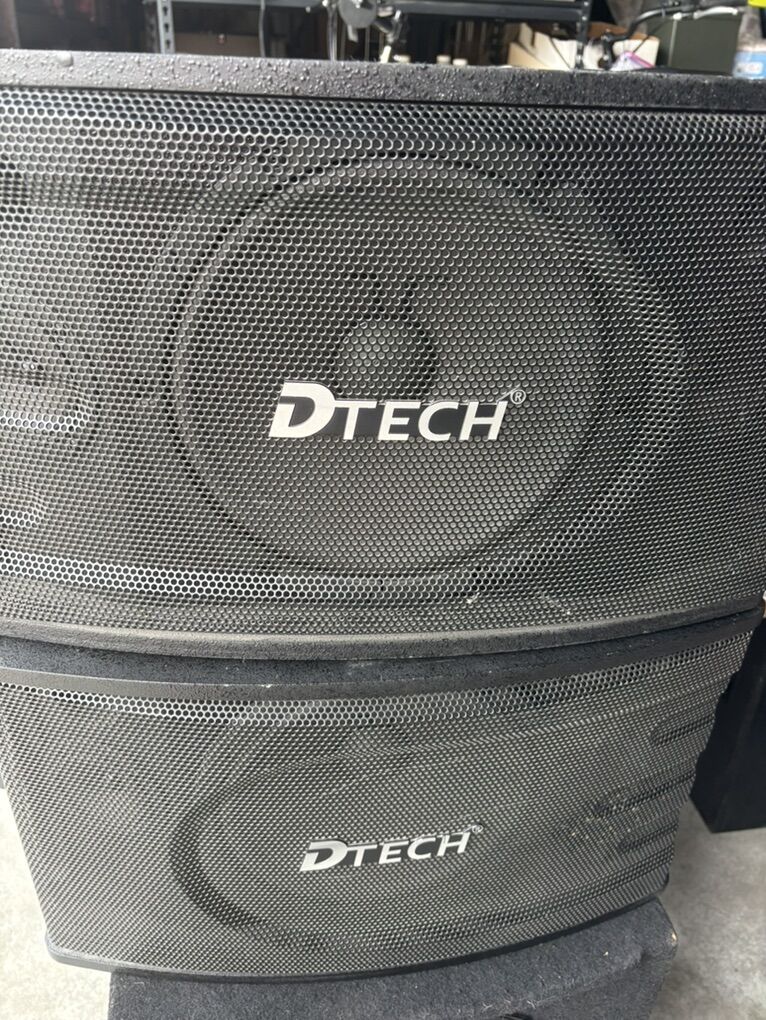 D-texh Ks-550 Professional Karoke Speakers