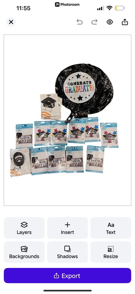 Lot Of 25 Congrats Grad Ballons