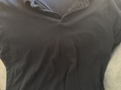 Apt. 9 Men's Premier Flex Short Sleeve Polo Shirt Black Size Large