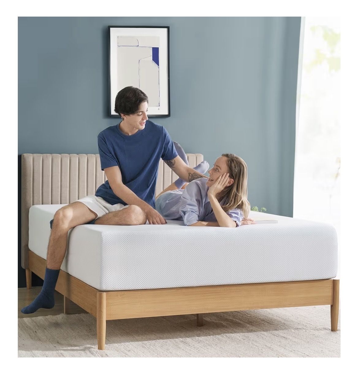 NIB ZONUS QUEEN 12 Inch Gel Memory Foam Mattress