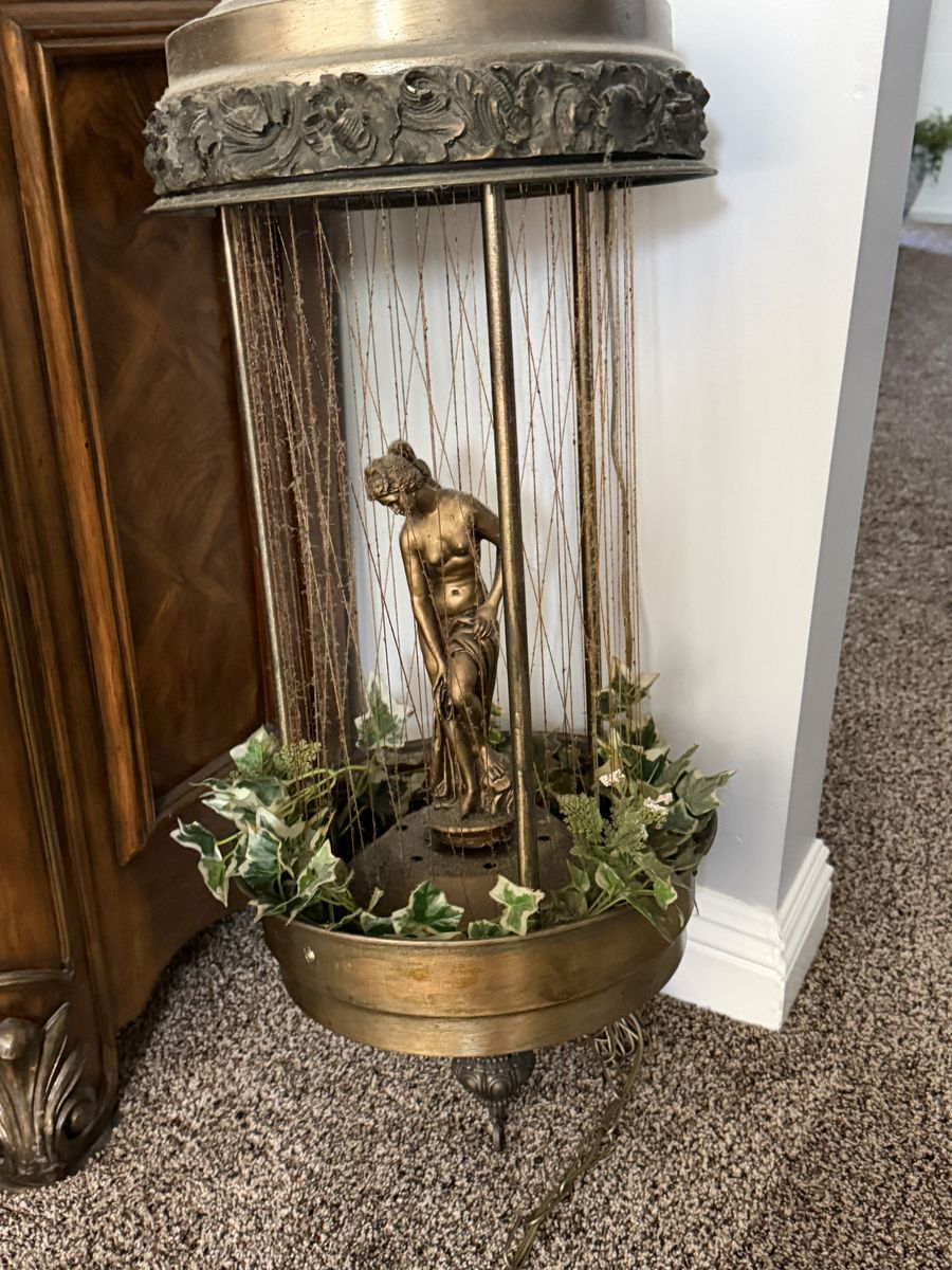 Old fashioned oil lamp