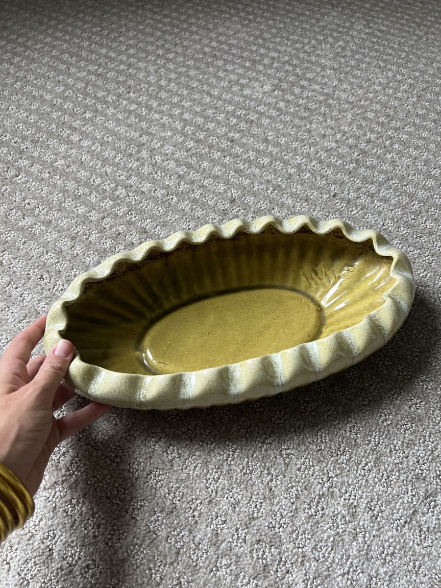 Vintage Ceramic Planter Bowl