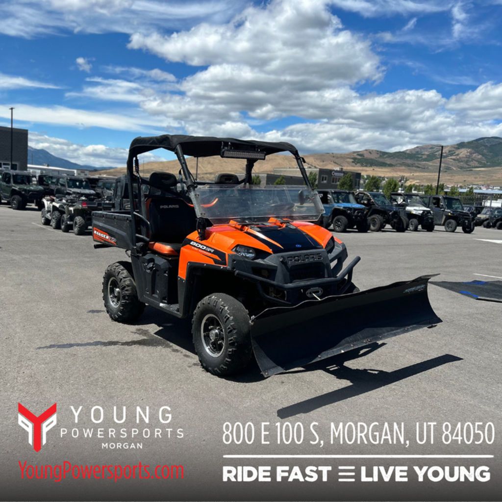 2012 Polaris® Ranger® XP® 800 EPS Black/Orange Madness LE