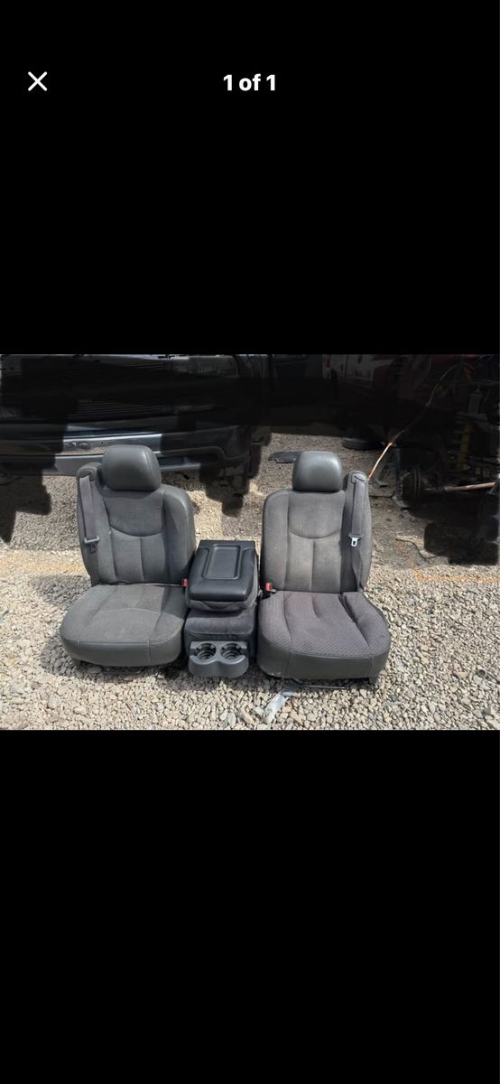 CHEVROLET SILVERADO OR GMC SIERRA SEAT SET AND CENTER CONSOLE 1999-2007 MANUAL