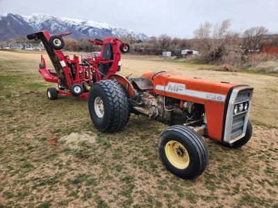 MF 235 with Triple Deck Mower