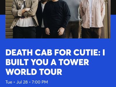 Death Cab For Cute Tickets