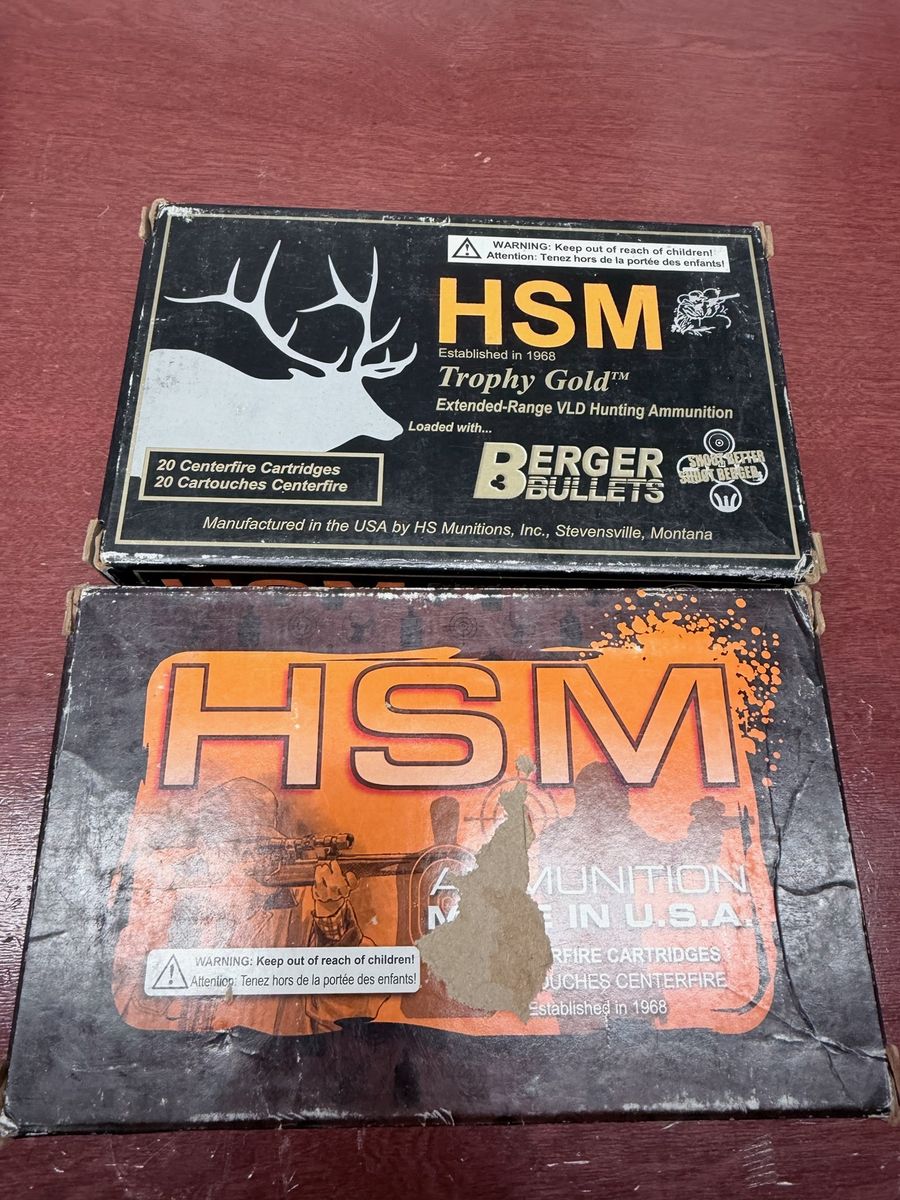 2 boxes of 338 Lapua ammo