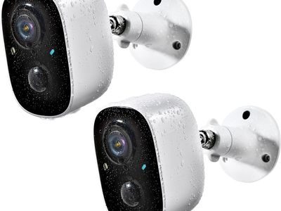 NEW Security Cameras Wireless Outdoor, 2-Way Talk Battery Powered Wi-Fi Cameras for Outside and Indoor 2K Night Vision 2-Pack