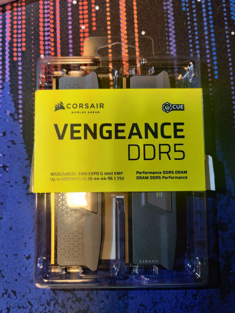 Corsair Vengence DDR5 ram 16GB (2x8)