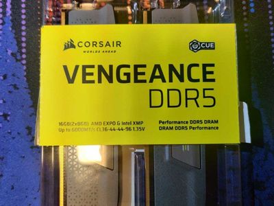 Corsair Vengence DDR5 ram 16GB (2x8)