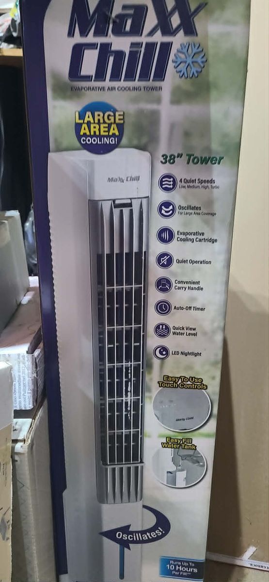 Maxx Chill 38" Tower Evaporative Air Cooler