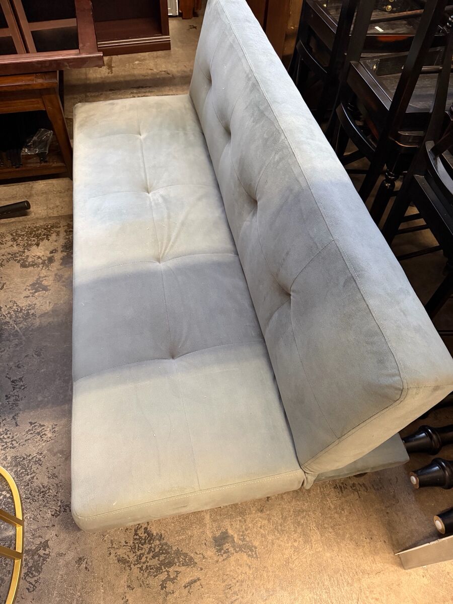 Gray Futon Couch / Sofa Bed